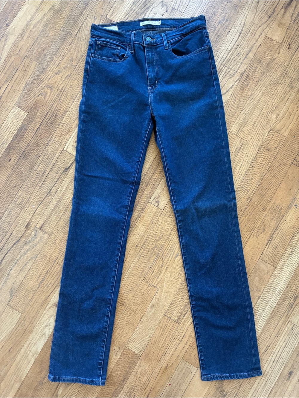 Levi's 724 Women's Straight Leg Jeans - Dark Blue size 28